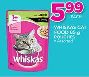 Whiskas Cat Food 85g Pouch