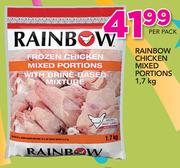 Rainbow Chicken Mixed Portions-1.7Kg Per Pack