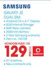 Samsung Galaxy J2 Dual Sim-On uChoose Flexi 110