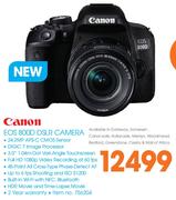 Canon EOS 800D DSLR Camera