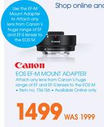 Canon EOS EF-M Mount Adapter