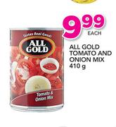 All Gold Tomato And Onion Mix-410g