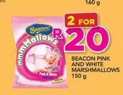 Beacon Pink And White Marshmallows-2X150gm
