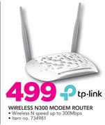 TP-Link Wireless N300 Modem Router