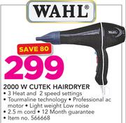 Wahl 2000W Cutek Hairdryer