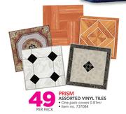 Prism Assorted Vinyl Tiles-Per Pack