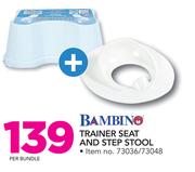 Bambino Trainer Seat And Step Stool-Per Bundle