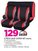 1st Gear 6 Piece Seat Cover Set 880906-Each