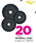 Everlast Barbell Disc-Per Kg