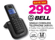 Bell Single Cordless Telephone AIR-01