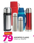 Assorted Flasks-Each