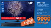 Samsung 50" UHD LED TV 50KU7000 With Free Samsung 2.2 Channel Sound Bar HW J250-On My Gig3
