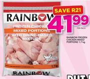 Rainbow Frozen Chicken Mixed Portions-1.7Kg