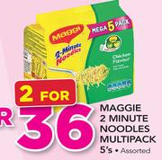 Maggie 2 Minute Noodles Multipack 5's-For 2