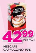Nescafe Cappuccino-10's Per Pack
