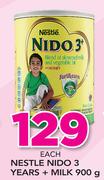 Nestle Nido 3Years+ Milk-900g