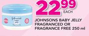 Johnsons Baby Jelly Fragranced Or Fragrance Free-250ml Each