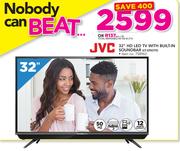 JVC 32" HD LED TV With Built In Soundbar LT-32N370