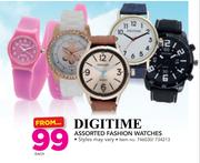 Digitime Assorted fashion watches-Each