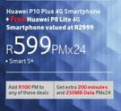 Huawei P10 Plus 4G Smartphone-On Smart S+ Free Huawei P8 Lite 4G Smartphone