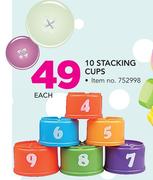 Babygro 10 Stacking Cups-Each