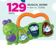 Babygro Musical Worm