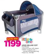Little One Lexis Deluxe Cot