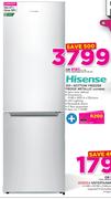 Hisense 359Ltr Bottom Freezer Fridge Metallic H359BME