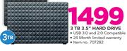 Seagate 3.5" 3TB Hard Drive