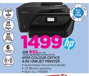HP 6950 Colour Office 4 In 1 Inkjet Printer