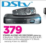 DSTV Stand Alone HD Decoder DSD4136