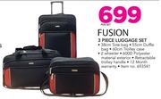 Fusion 3 Piece Luggage Set-Per Set