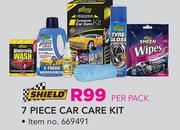 Shield 7 Piece Car Care Kit-Per Pack
