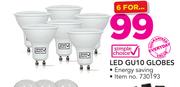 Simple Choice LED GU10 Globes-For 6