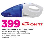 Conti Wet And Dry Hand Vacuum