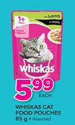 Whiskas Cat Food Pouches-85g 