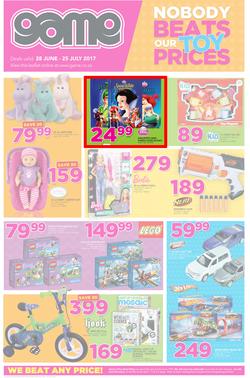 Game : Nobody Beats Our Toy Prices (28 June - 25 July 2017), page 1