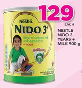 Nestle Nido 3 years+ Milk-900g