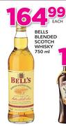 Bells Blended Scotch Whisky-750ml