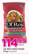 Ol'Roy Dog Food Assorted-8kg