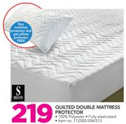 Sheraton Quilted Queen Mattress Protector