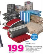 Mainstays Double Or Queen Assorted Comforters-Per Set