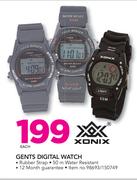Xonix Gents Digtal Watch-Each