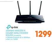 TP-Link 300MBPS Wireless N Gigabit ADSL2 Modem Router TD-W8970