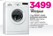 Whirlpool 7Kg Front Load Washing Machine White AWP 7100 SL