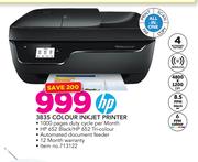 HP 3835 Colour Inkjet Printer