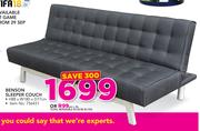 Benson Sleeper Couch-H88 x W180 x D77cm