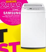 Samsung 9kg Top Load White Washing Machine