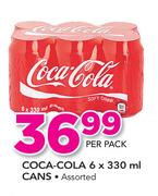Coca Cola Cans-6x330ml
