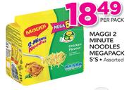 Maggi 2 Minute Noodles Megapack-5's